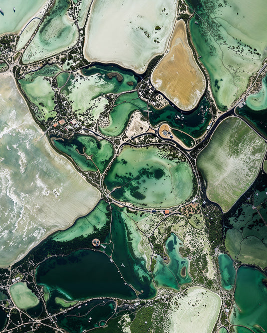 Fractured Landscape No. 4/6 62cm x 114cm including Frame