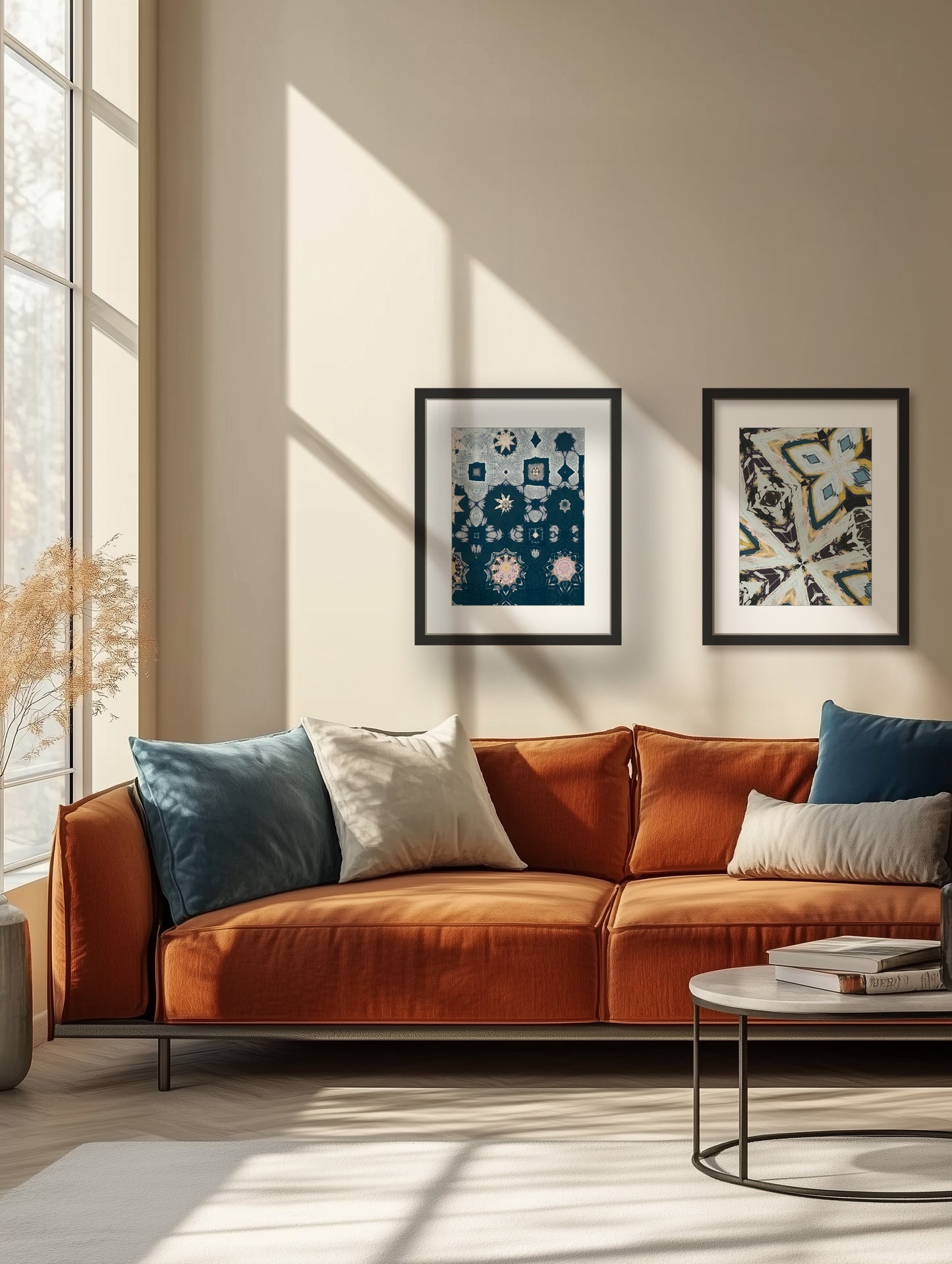 Shape 3 - Original Print 63cm x 46cm Including Frame