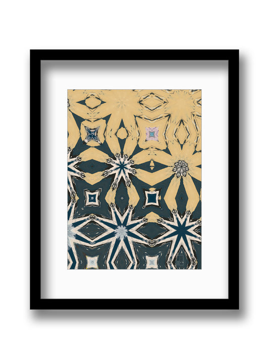 Shape 5 - Original Print 63cm x 46cm Including Frame