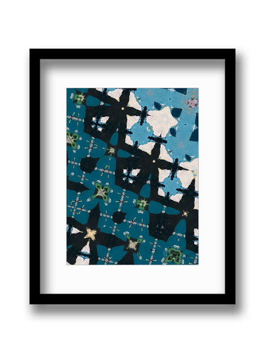 Shape 15 - Original Print 63cm x 46cm Including Frame