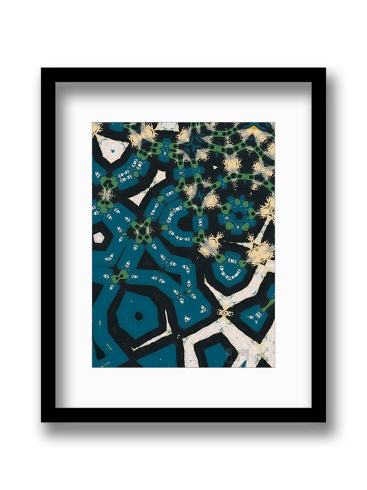 Shape 16 - Original Print 63cm x 46cm Including Frame
