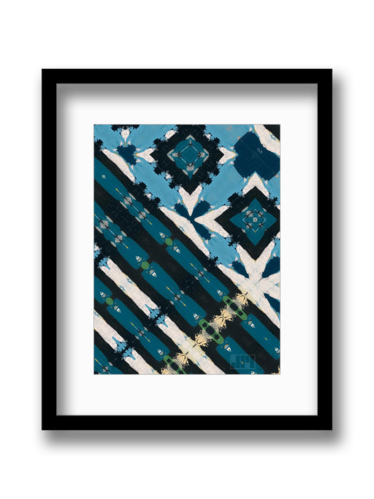 Shape 17 - Original Print 63cm x 46cm Including Frame