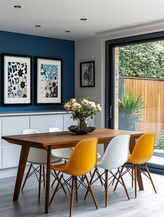 Shape 1 - Original Print 63cm x 46cm Including Frame