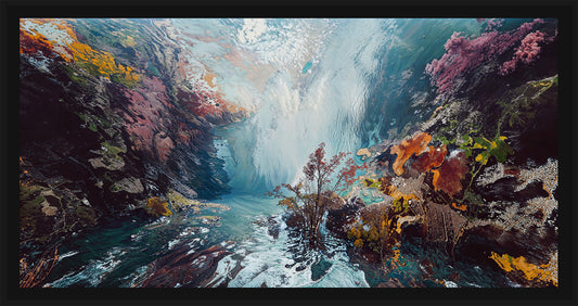 Cartographica — Large Abstract Digital Landscape – One-Off Print