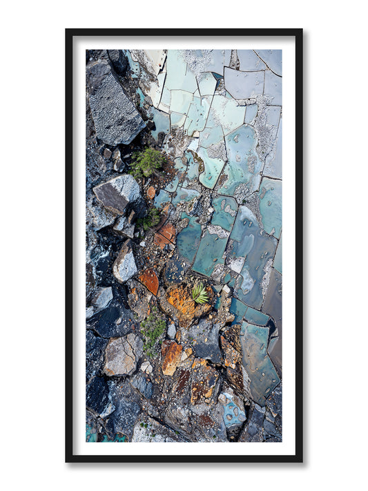 Fractured Landscape No. 3/6 62cm x 114cm including Frame