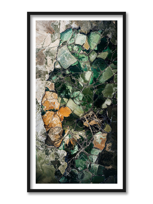 Fractured Landscape No. 4/6 62cm x 114cm including Frame