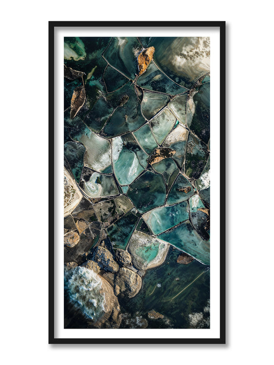 Fractured Landscape No. 5/6 62cm x 114cm including Frame